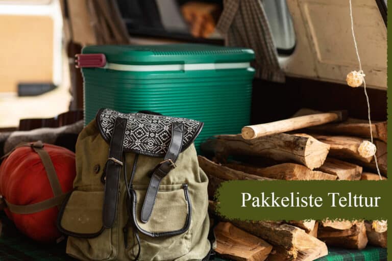Essentials Pakkeliste for teltturer
