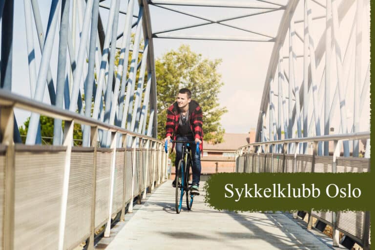 Landeveissykling med sykkelklubb i Oslo-området